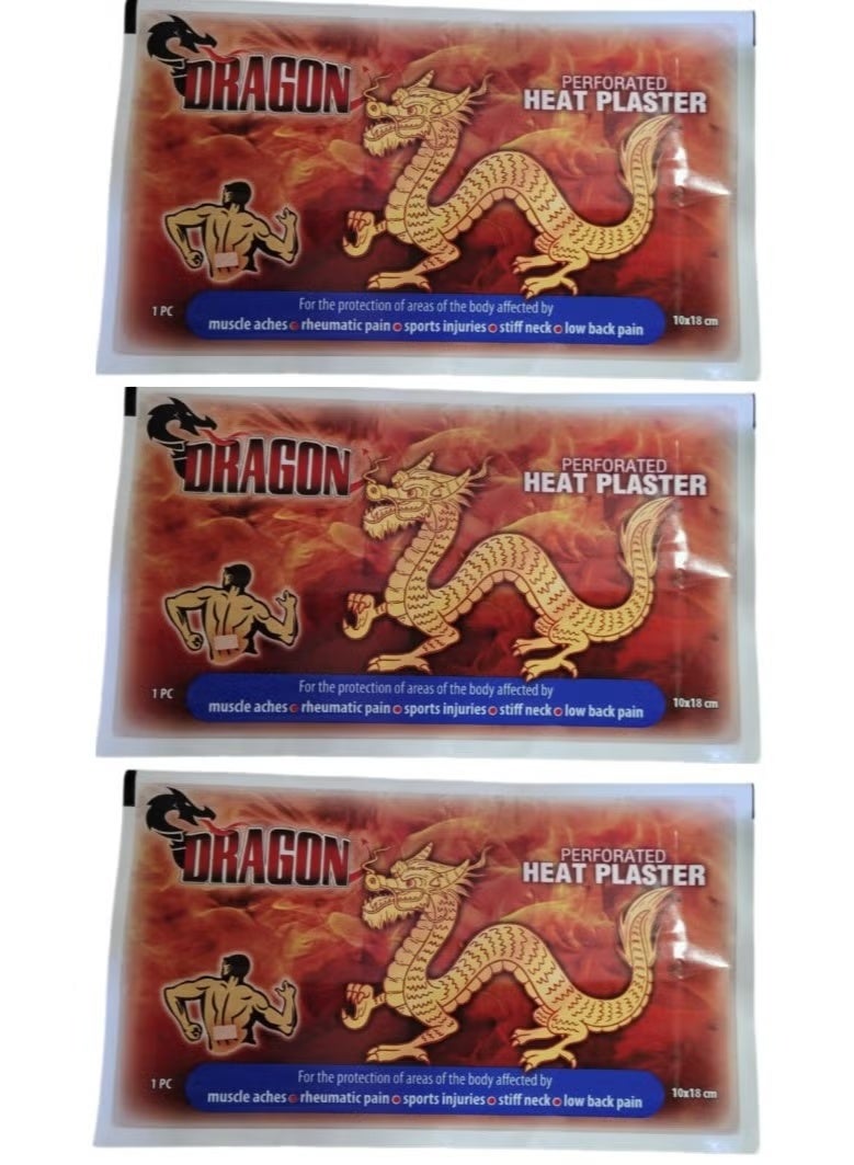 دراجون لاصقات الالام التنين (3 قطعة ) - Image 1